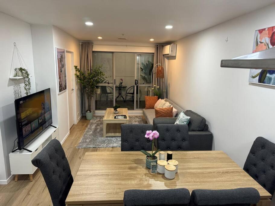 Stunning 3 Bd - 2 Bth City Apt - Pool & Carpark أوكلاند المظهر الخارجي الصورة